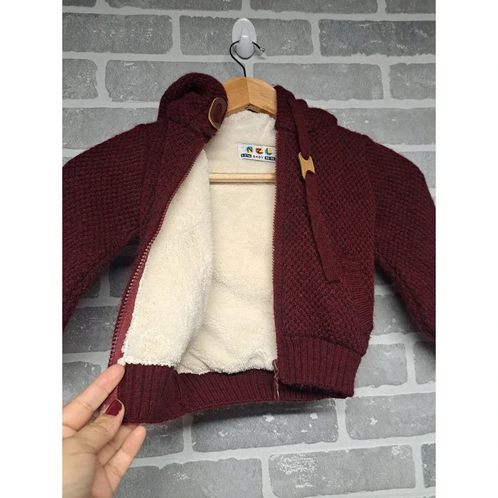 N Z L baby burgundy